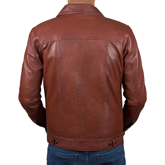 MensGenuineDistressedLeatherMotorcycleJacketTrucker-AmericanStyleVintageWesternTruckerJacketMen_6